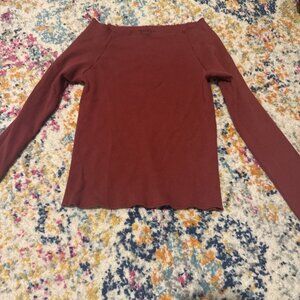 Brandy Melville off shoulder long sleeve